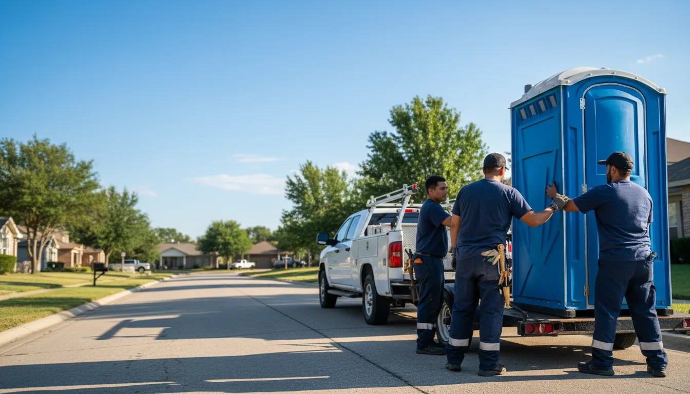 Portable Toilet Rental in Mossville, IL near me